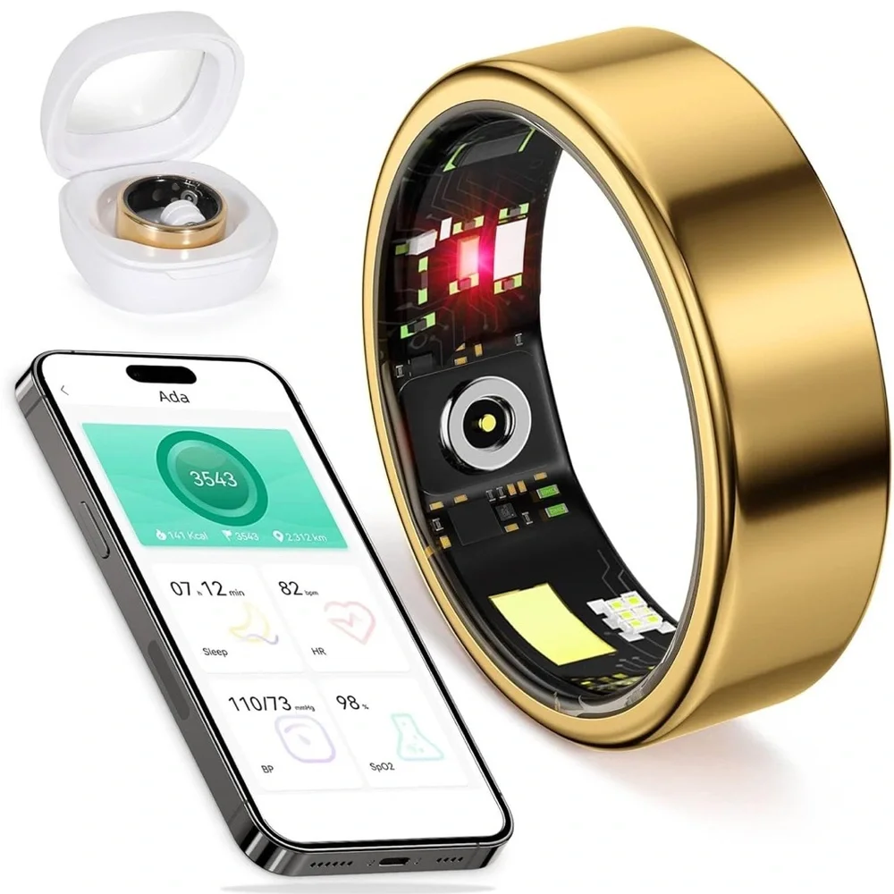 Gold Smart Ring